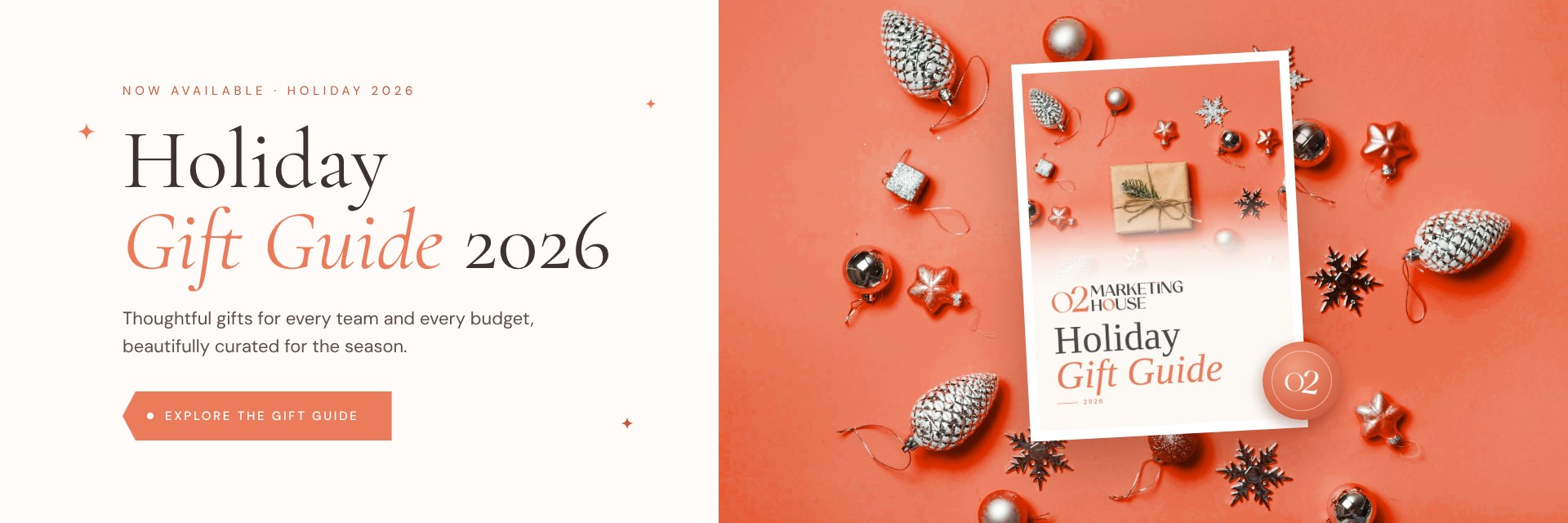 O2 Marketing House Holiday Gift Guide 2026